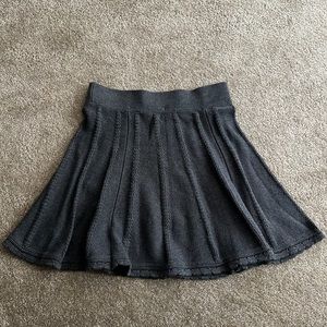Cabi Grey Knit Skirt - Size S; worn once. Super cute!